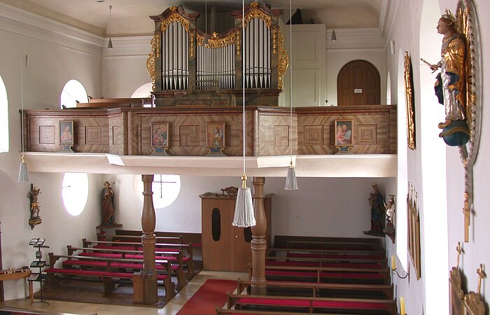 Kirchenburg Kinding Orgel