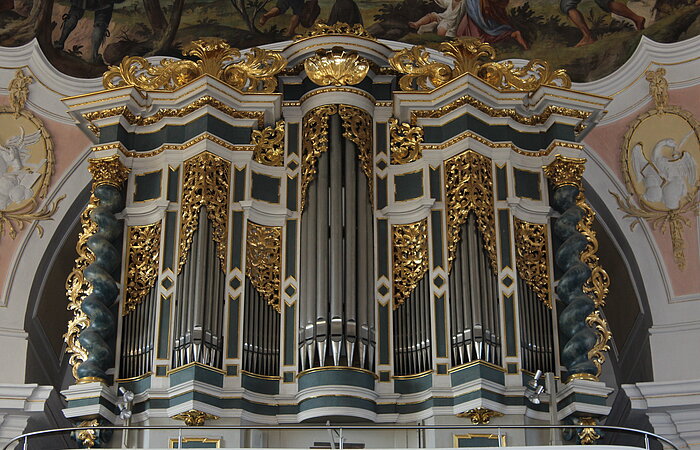 Orgel der Wallfahrtskirche St. Salvator in Bettbrunn