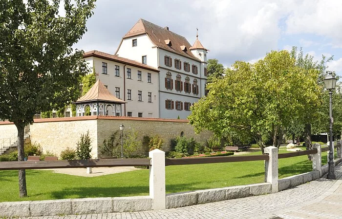 Das historische Stadtschloss in Treuchtlingen