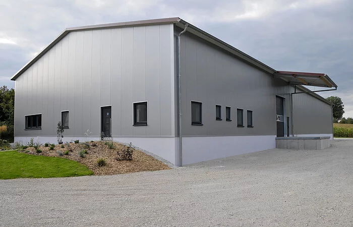 Produktionshalle der Altmühltaler Teigwaren, Nudeln in Thalmässing