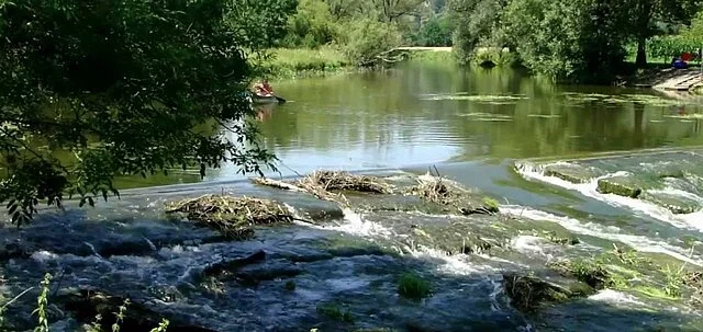 Bootswandern auf der Altmühl .... runter kommen sie alle...nur wie...