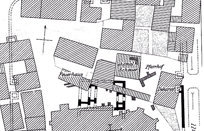 Lageplan des Kastells (Quelle: Limesarchiv der RGK des DAI)