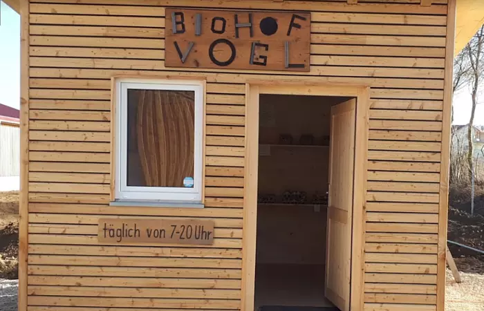 Holzhaus Biohof Vogl
