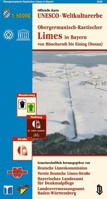 Obergermanischer-Raetischer Limes in Bayern (von Mönchsroth bis Eining