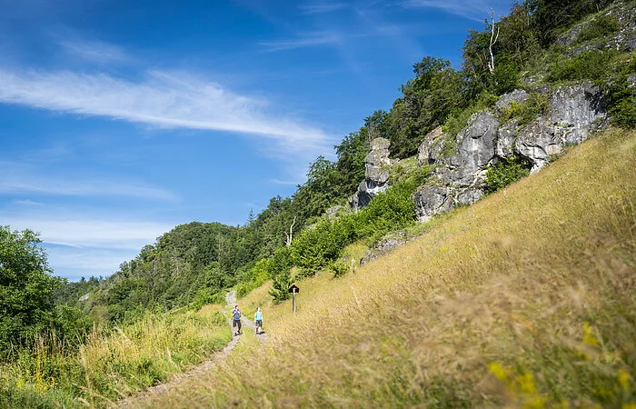Felsen am Katzensteig
