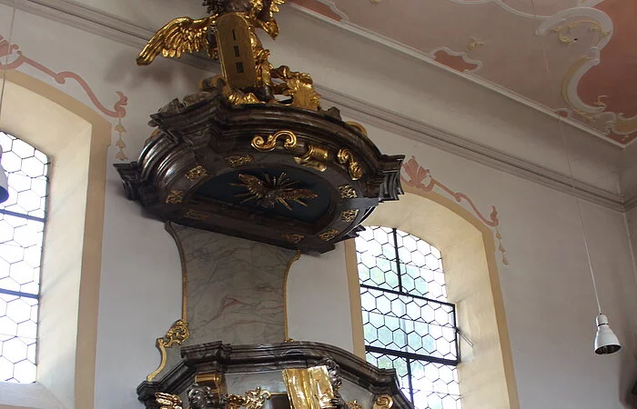 Kath. Kirche St. Nikolaus Pfünz Innenraum