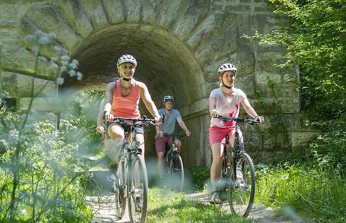 An der alten Steinbrücke nahe der Gößeltalmühle