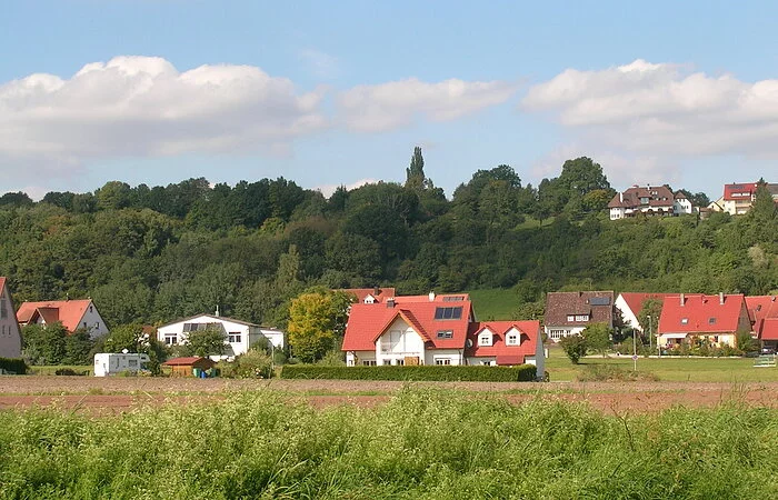 Absberg an einem sonnigen Tag.