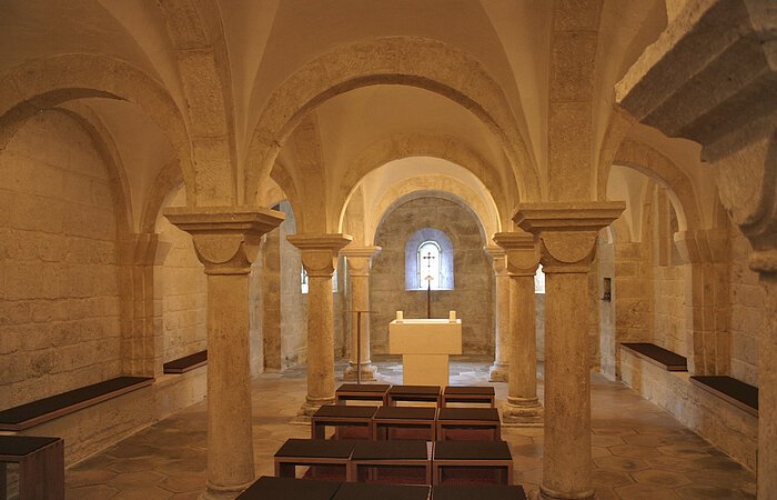 Krypta der Klosterkirche Heilig Kreuz