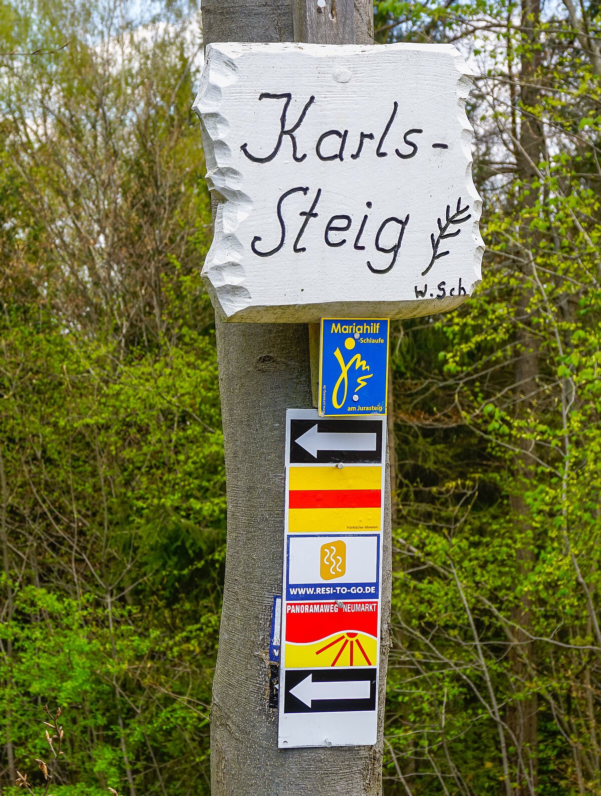 Panoramaweg Neumarkt - Karls-Steig