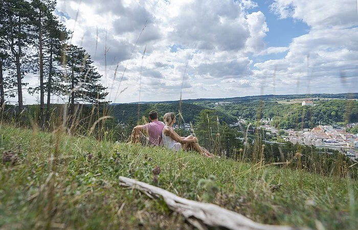 Am Aussichtspunkt Schwammerl in Riedenburg
