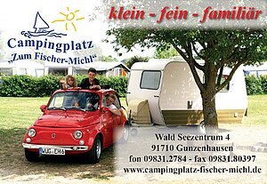 Anzeige Campingplatz "Zum Fischer-Michl" in Wald