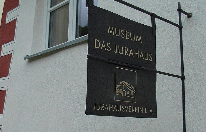 Jurahaus Museum Schild