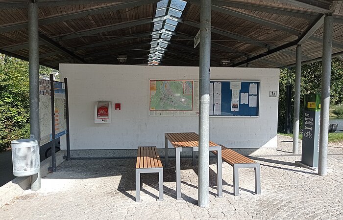 Willkommen an der Radstation Riedenburg