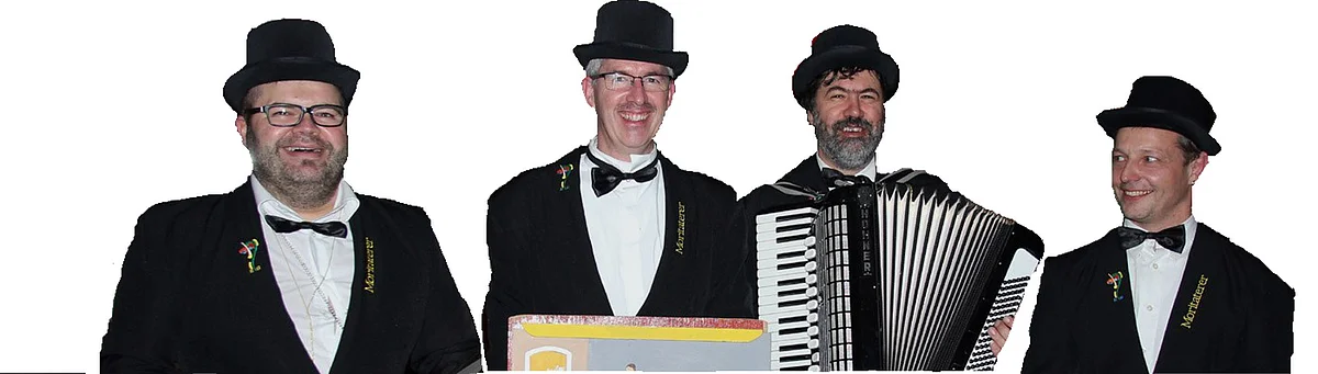 v.l.: Stephan Graf, Martin Huber, Stefan Röll und Martin Neger