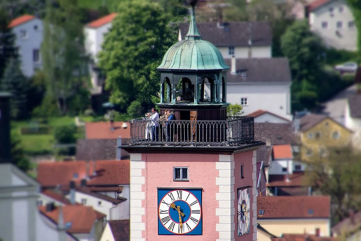 Turmbläser Rathausturm Eichstätt