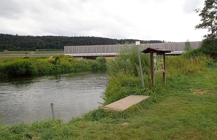 Anlegestelle bei Naturama in Beilngries.