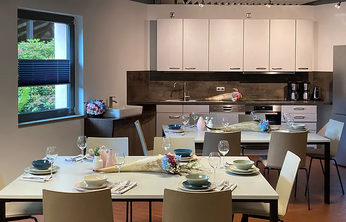 Der Seminarraum im Kurhaus, Beispiel private Feier.