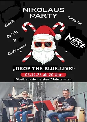 Nikolaus-Party im Monheimer Nest mit "Drop the blue" LIVE