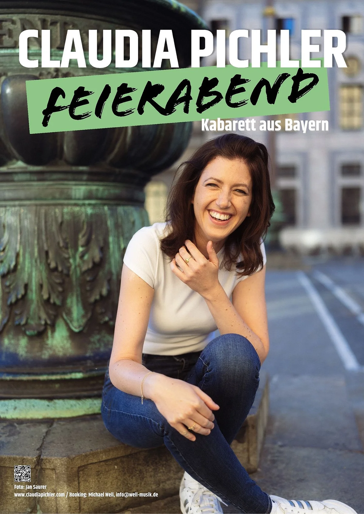 Claudia Pichler Claudia Pichler auf dem Plakat