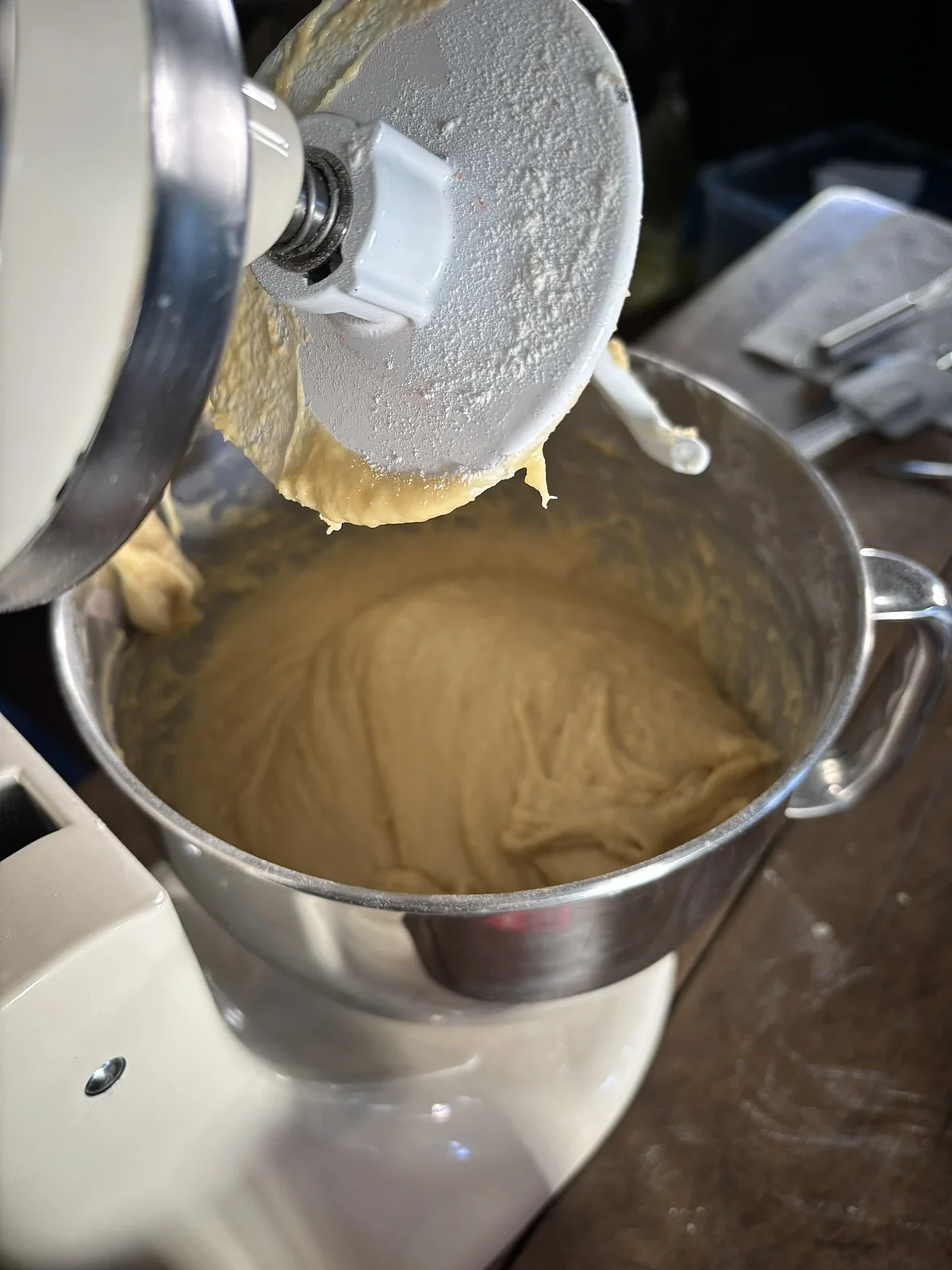 Rührmaschine Teig