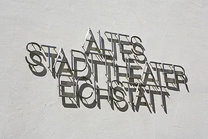 Schriftzug Altes Stadtteather Eichstätt