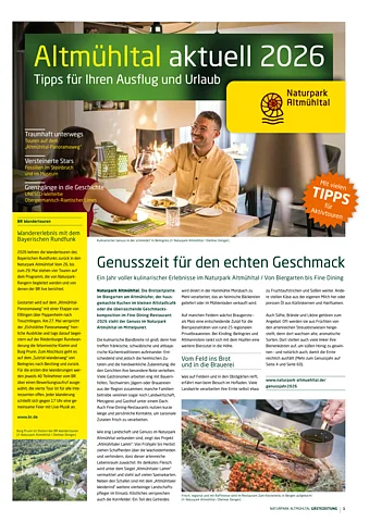 Altmühltal aktuell 2026