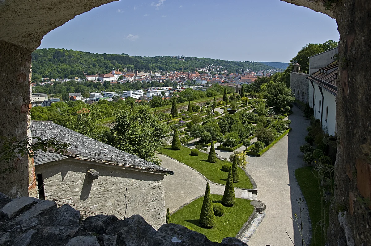 Bastionsgarten auf der Willibaldsburg