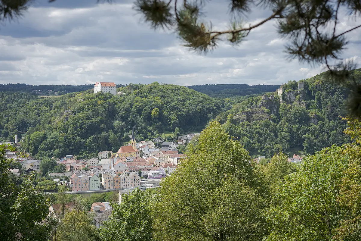 Am Aussichtspunkt Schwammerl in Riedenburg