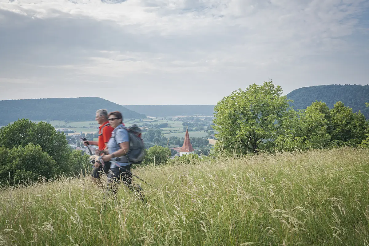 Greding Aussichtspunkt am Kreuzweg