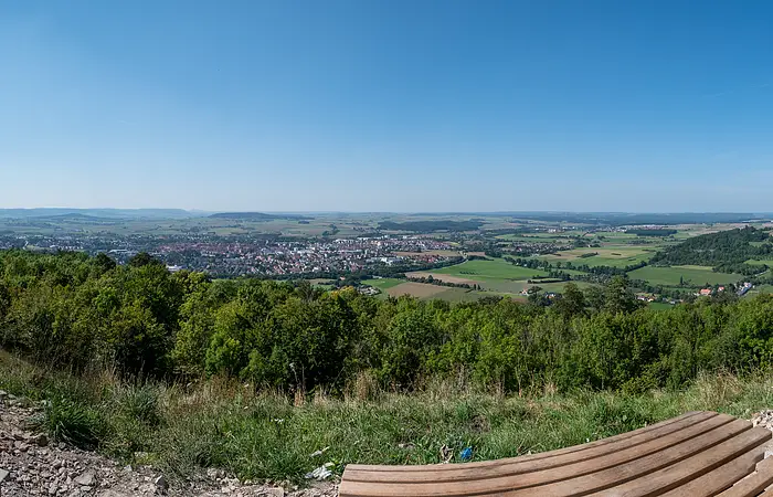 Panorama Weißenburg vom Kalten Eck auf der Wülzburg