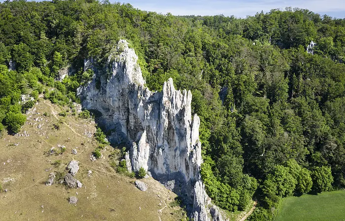 Dohlenfelsen in Wellheim
