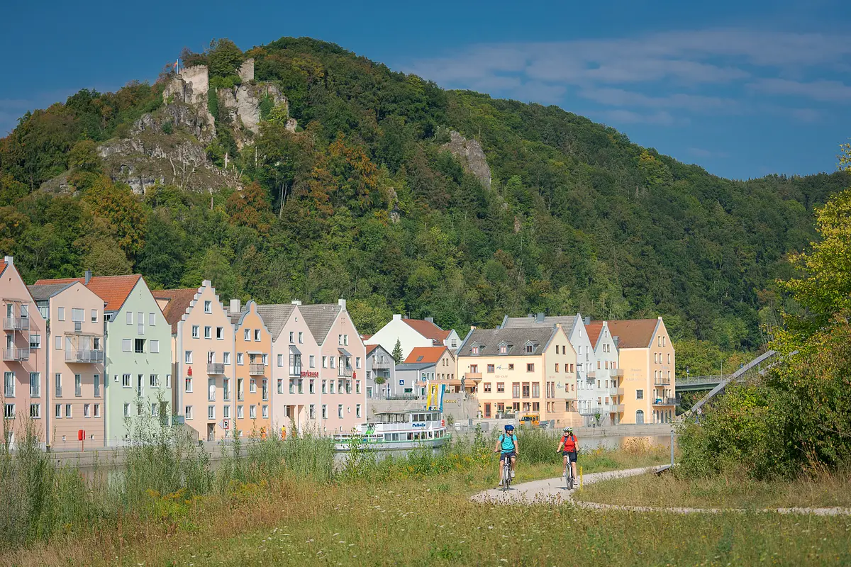 Altmühltal-Radweg (Riedenburg) Main-Donau-Kanal bei Riedenburg