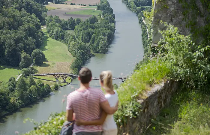 Ausblick von Burgruine Randeck