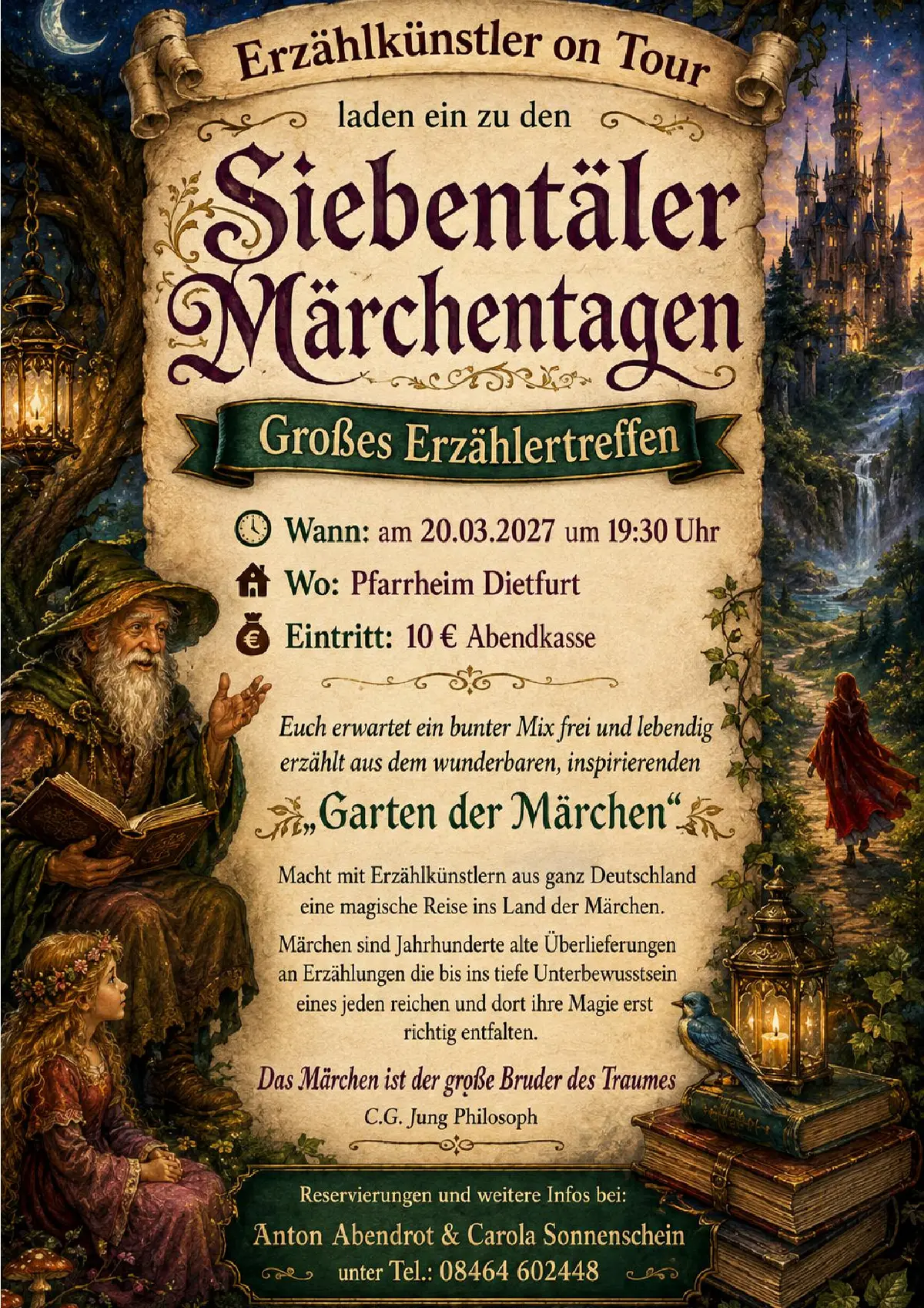 Siebentäler Märchentage für Erwachsene