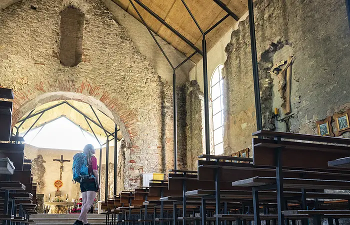 Ruinenkirche Spindeltal bei Wellheim