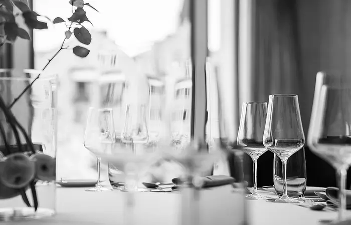 Gedeckter Tisch