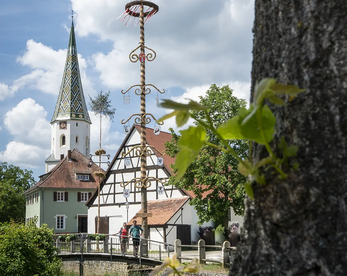 Meinheim Maibaum in Meinheim