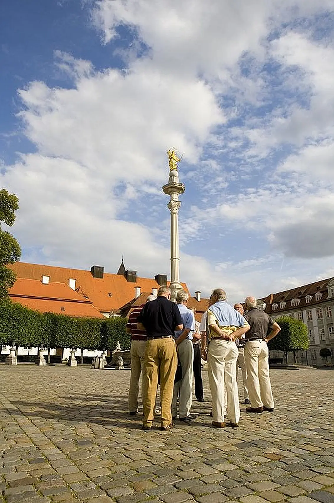 Residenzplatz Geführete Gruppe