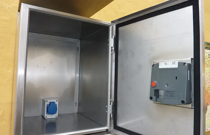 Die e bike Ladestation in wemding
