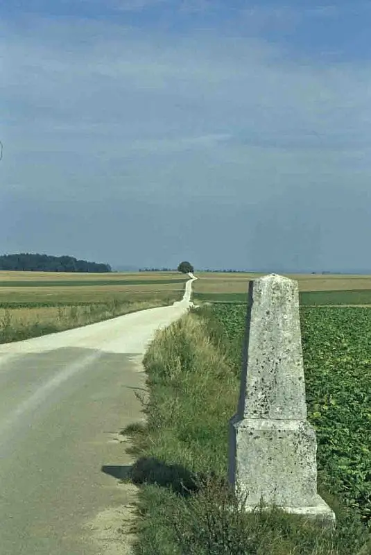 Trasse der Römerstraße von Kösching nach Pförring bei Teitting