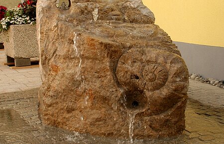 Ammonitenbrunnen Dietfurt