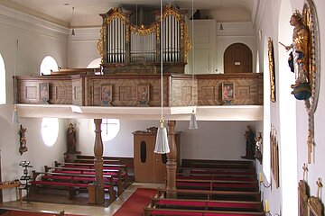 Kirchenburg Kinding Orgel
