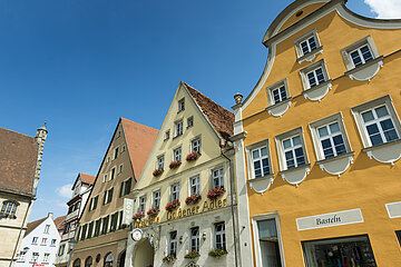 Häuser am Marktplatz Weißenburg