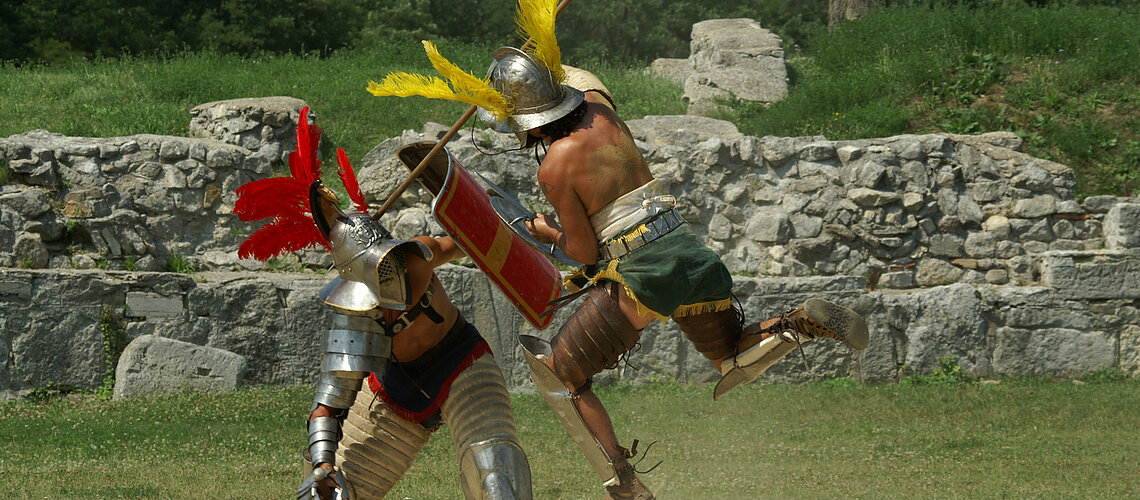 Gladiatoren in Abusina
