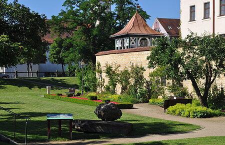 Der Schlossgraben in Treuchtlingen